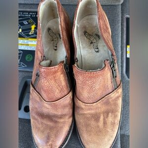 Freebird by Steven Men’s Brown Leather Slip-On Shoes size 8